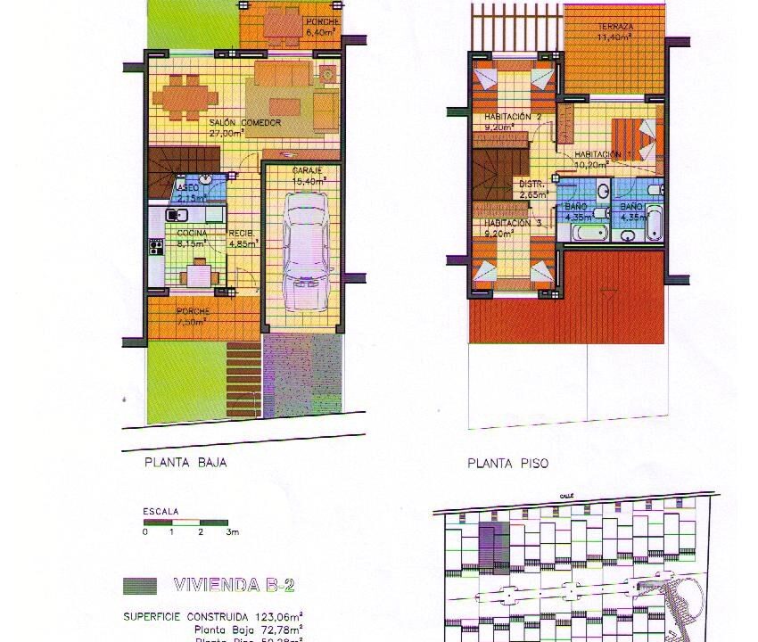 PLANOS ADOSSATS 123,06m2